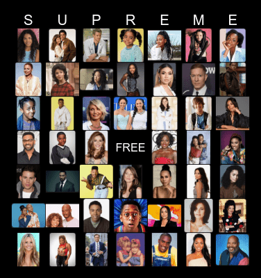 Bingo | Celebrity Edition Bingo Card