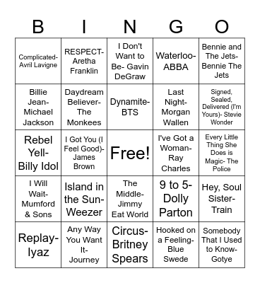 United Way 2024 Bingo Card