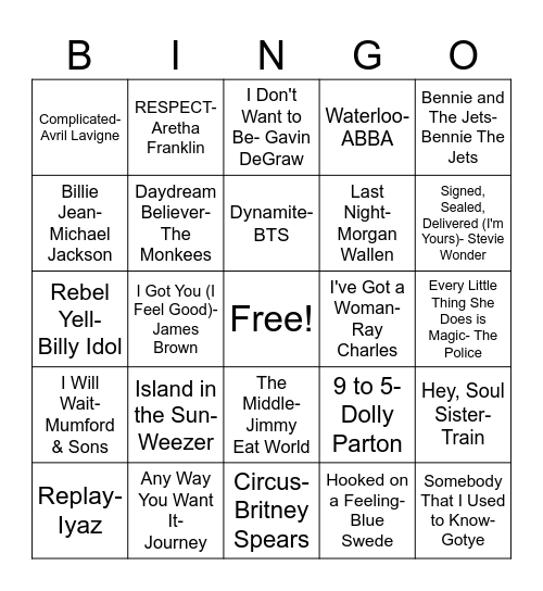 United Way 2024 Bingo Card