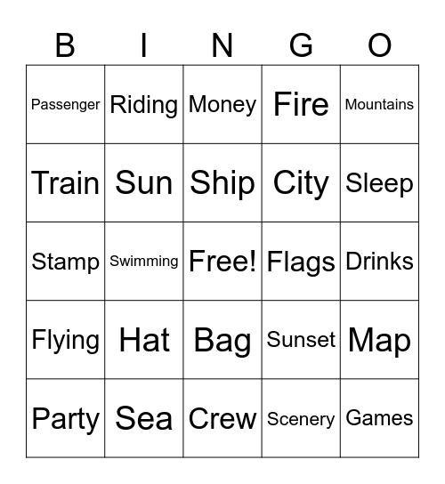 Shadow and Bone S1 Holidays Edition Bingo Card