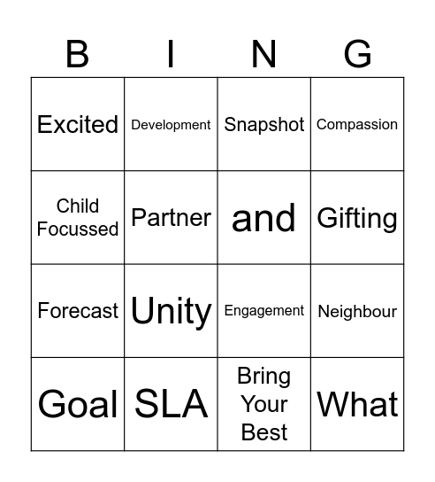 EC All In Day Bingo Card