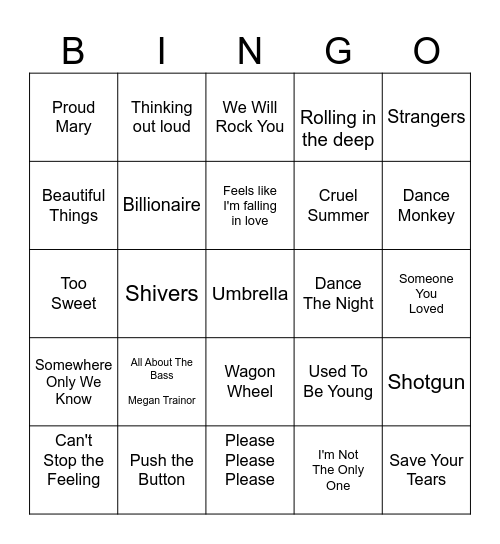 Discovery Bingo Card