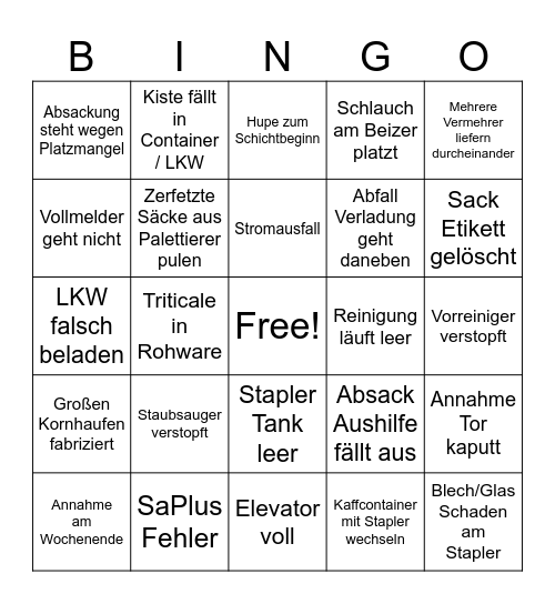 ZS Saison Bingo Card