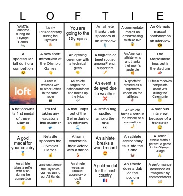 BINGO - LOFT Bingo Card