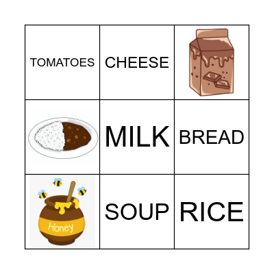 Playground Hello B - Lesson 1 Bingo Card