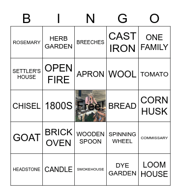 BACKCOUNTRY Bingo Card