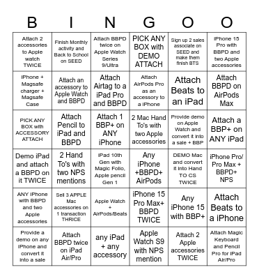 SUMMER Bingo Card