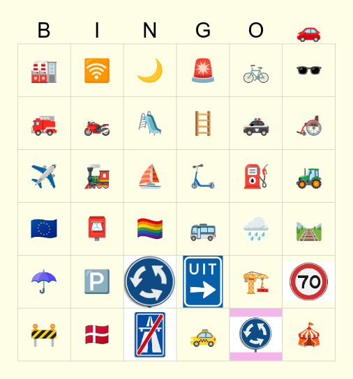 AUTOBINGO 🎲 Bingo Card