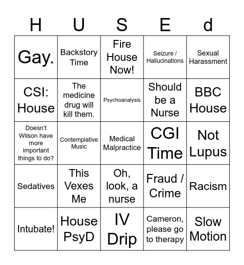 Dr Mouse Bites Bingo Card