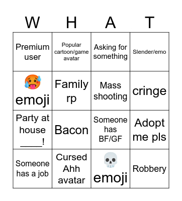 Brookhaven Bingo Card