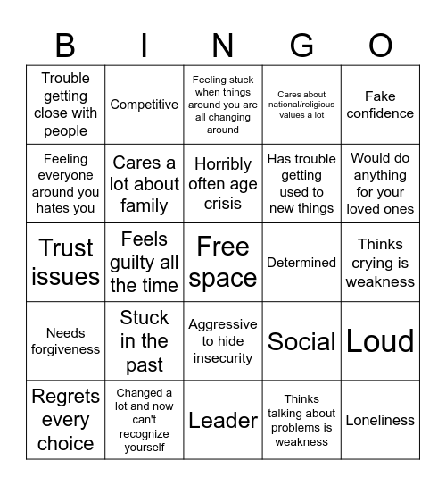 Sadık Adnan Bingo! Bingo Card