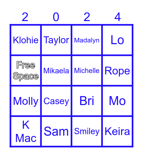 Elite Diamonds Gala Bingo Card