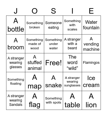 HAPPY BIRTHDAY Bingo Card