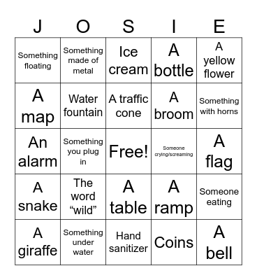 Happy Birthday Bingo Card