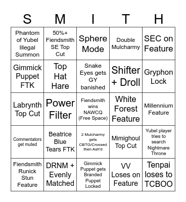 NAWCQ 2024 Bingo Card