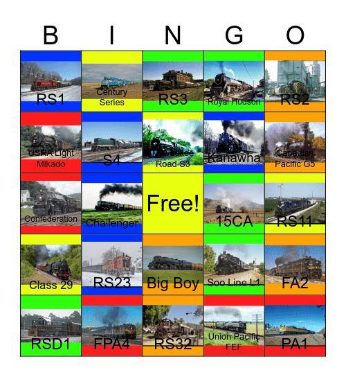 ALCOs, Past, Present and Preservation Bingo Card