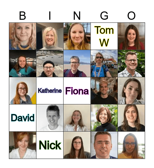 Team Bingo 2 Bingo Card