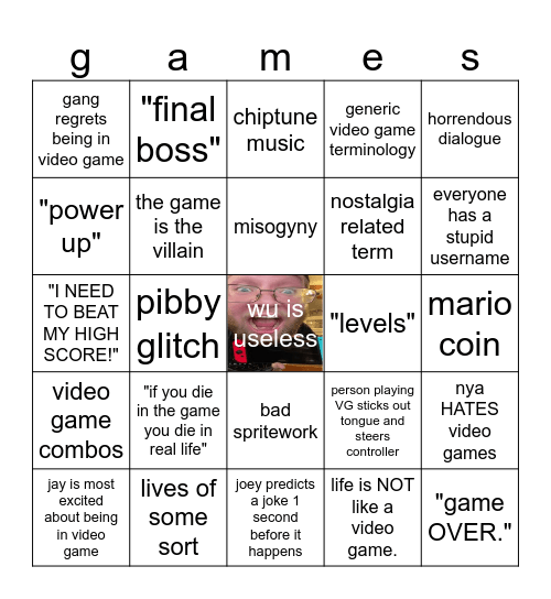 if you die in video game you die in real life (prime empire ninjago) Bingo Card