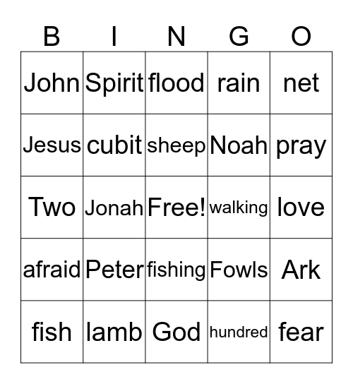 Deep Sea Discovery Bingo Card