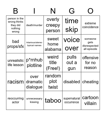 Tomorrow's Teachings Bingo Card