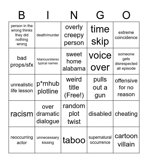 Tomorrow's Teachings Bingo Card