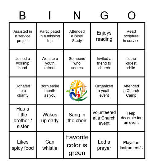 HUMAN BINGO Card