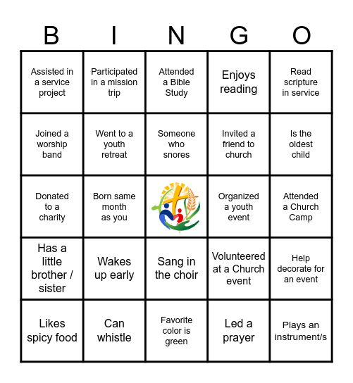 HUMAN BINGO Card