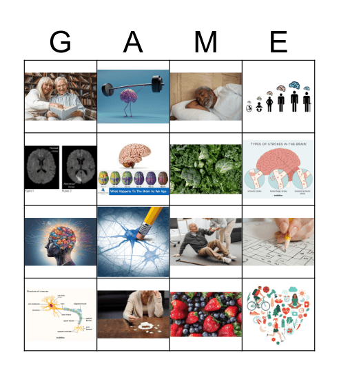 Brain BINGO Card