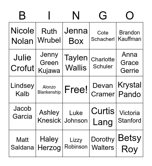 NEW FACULTY FUN FACTS 2024 Bingo Card