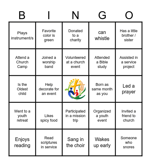 HUMAN BINGO Card