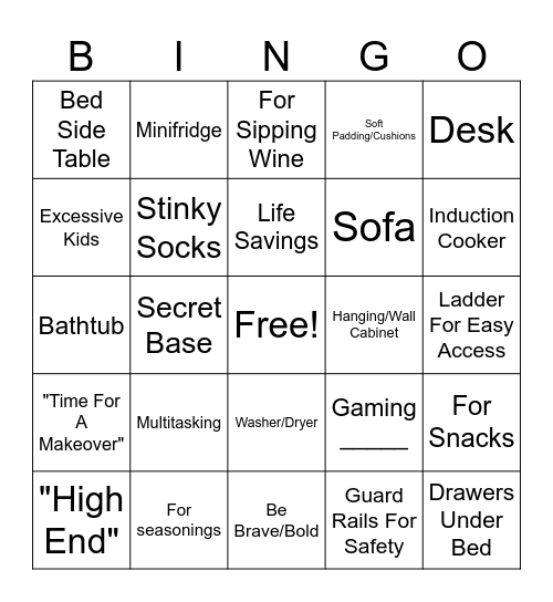 Hong Kong Refurbishments Bingo Card
