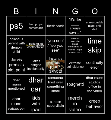 Dhar Mann Bingo v4 Bingo Card