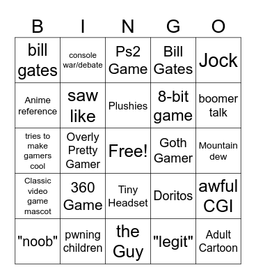 Stay Alive Bingo Card