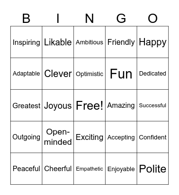 MARS BINGO Card