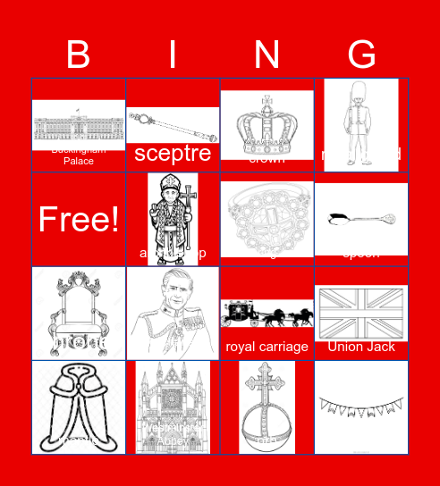 🇬🇧 United Kingdom Bingo Card