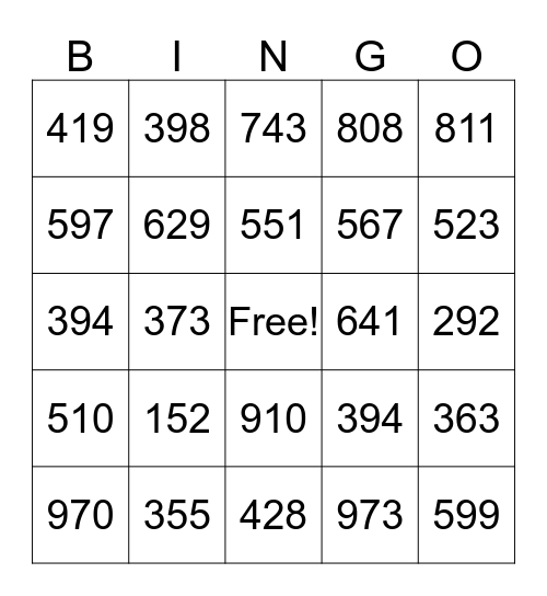 Nonfiction Bingo 2 Grade 3 Bingo Card