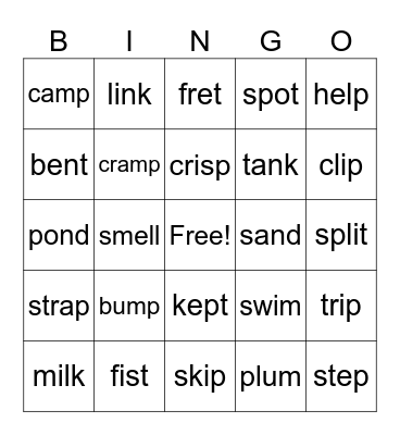 Happy last day! Bingo Card