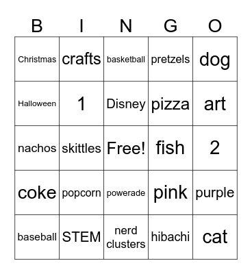 Get to know Mrs. Everett Bingo Card