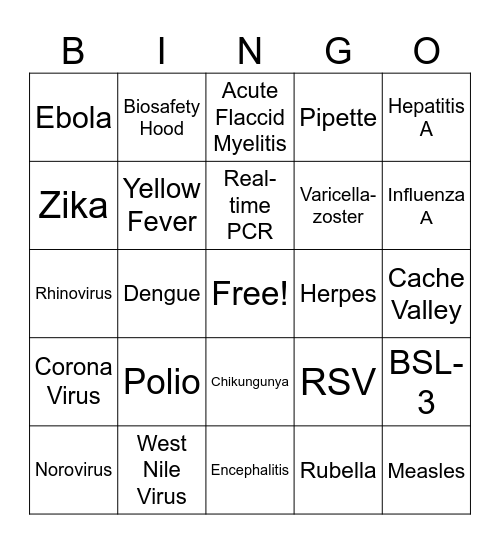 Viral Bingo Card