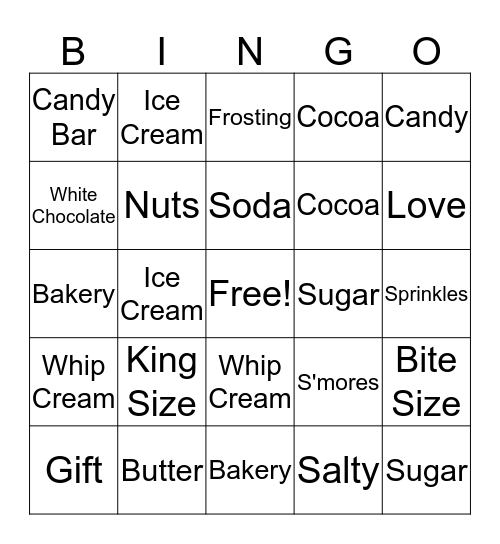 Bite Size Bingo