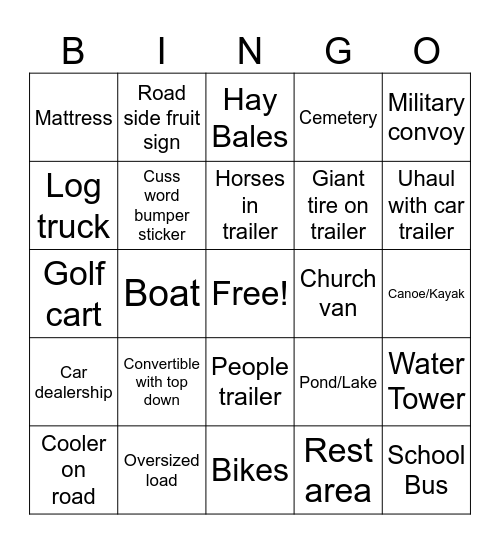 Trash Panda Bingo! Bingo Card