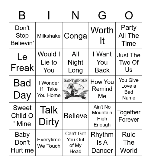 Woo Woo Speakeasy NYC Bingo Card