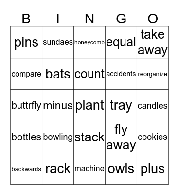 Review Bingo Card