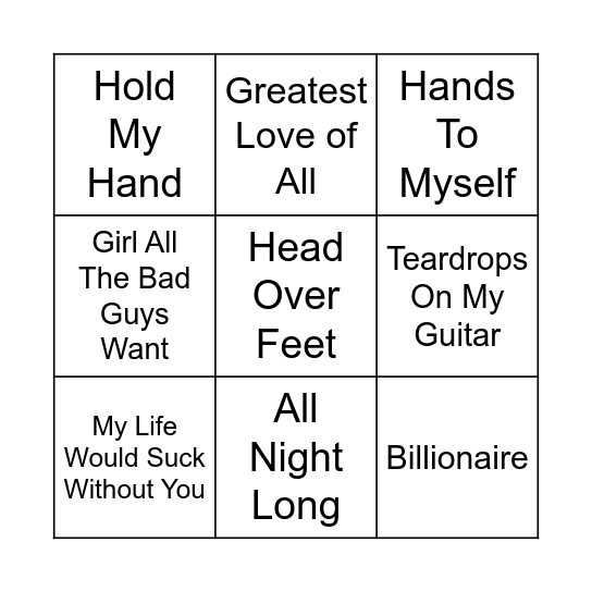 Jackpot Round Bingo Card