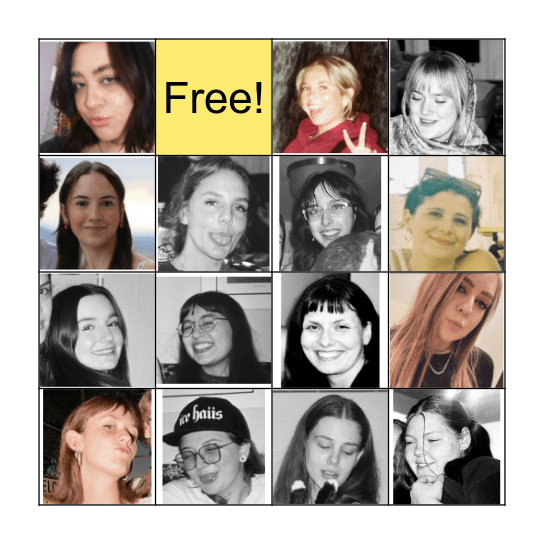 BEAN BINGO! Bingo Card