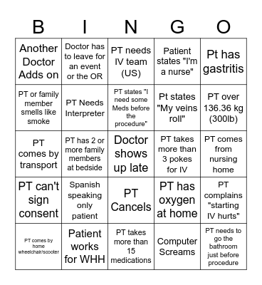 BINGO FRIDAY 3 Bingo Card