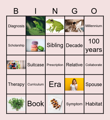 Test your vocabulary! Bingo Card