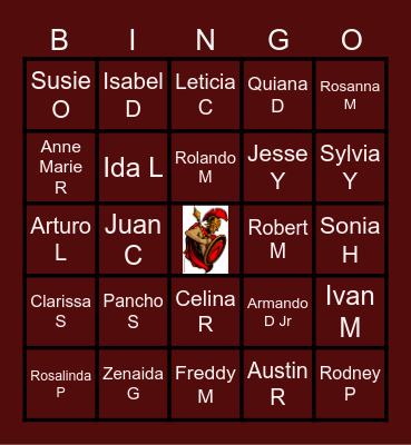 50th CLASS REUNION - 1974 Bingo Card