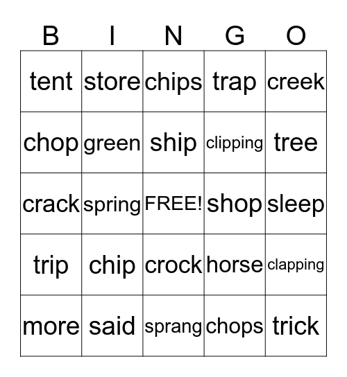 Reading Group Bingo Card