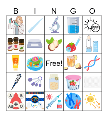 Biotech Bingo Card